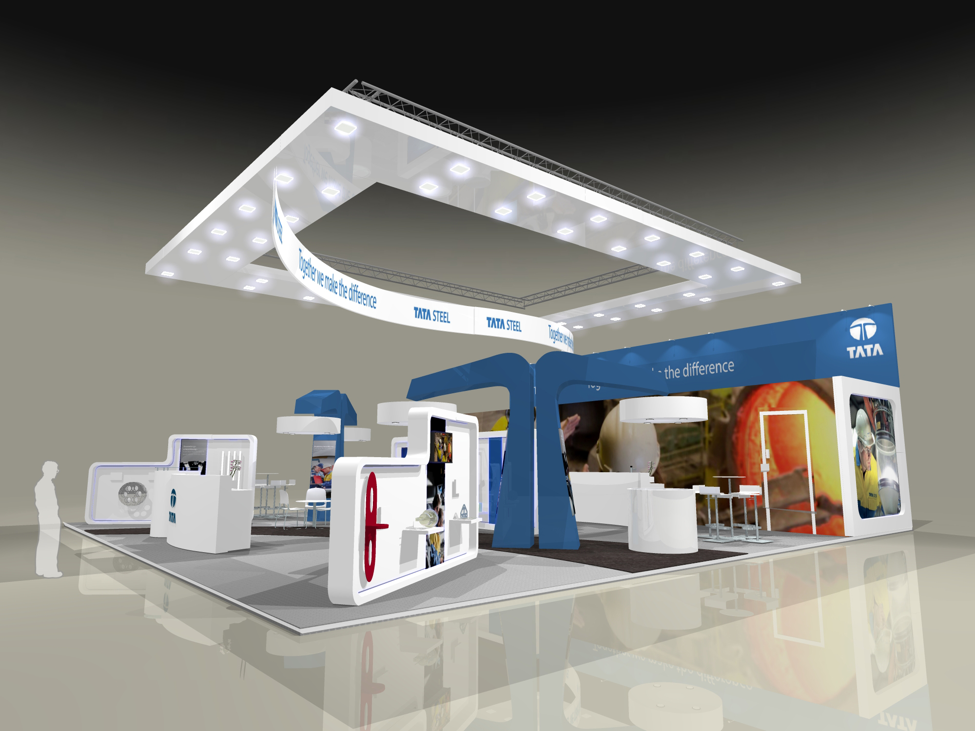 Tata Steel - Exhibition Display Stand